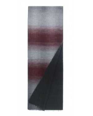 V. Fraas Colorblock Reversible Scarf - Black