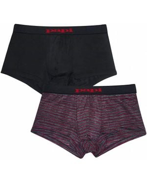 Papi Cool Brazilian Trunks - Black