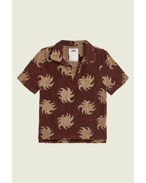 Oas Jaffa Terry Shirt - Brown