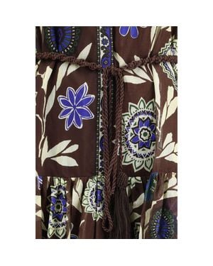 ALÉMAIS Cotton Casual Dress - Brown