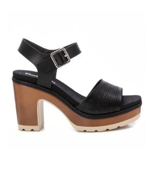 Refresh Heeled Sandals - Black