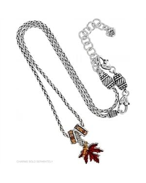 Brighton Abc's Short Necklace - Metallic