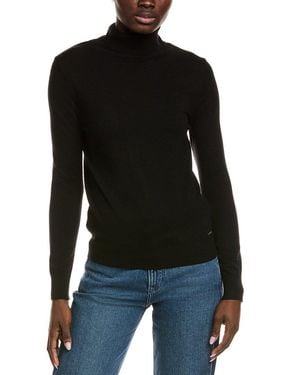 Tahari Turtleneck Sweater - Black