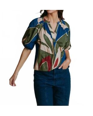 Laroque Henley Top - Blue