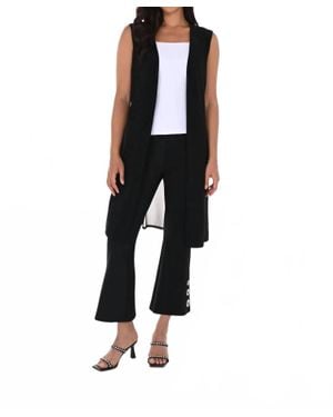 FRANK LYMAN Birgit Pant With Rivet Embellishments - Black
