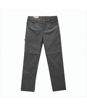 Patagonia Convertible Straight Pants With Zip-Off Lower Legs - Gray