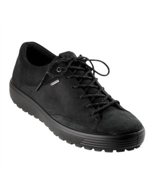 Ecco Soft 7 Tred Gtx Tie Shoes - Black