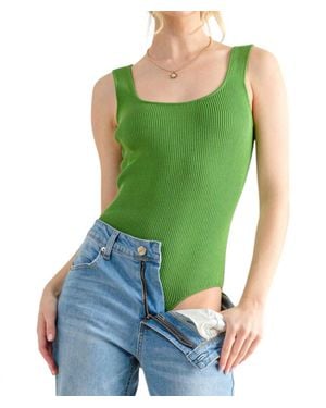 And The Why Something Good Is Happening Bodysuit - Green