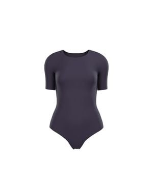 Wolford Shortsleeve String Body - Blue