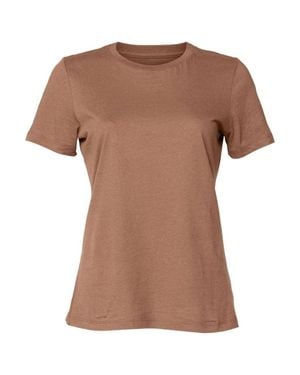 Bella Canvas Relaxed Jersey Tee - Brown
