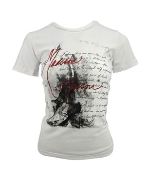 Madison Maison Croc Shoe T-Shirt - Gray