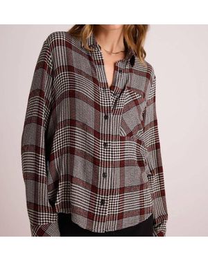 Bella Dahl Button Down Shirt - Brown