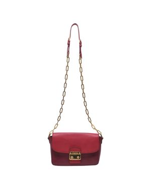 Miu Miu Chain Crossbody Bag - Red