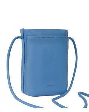 Matt & Nat Mille Vegan Sol Crossbody Bag - Blue