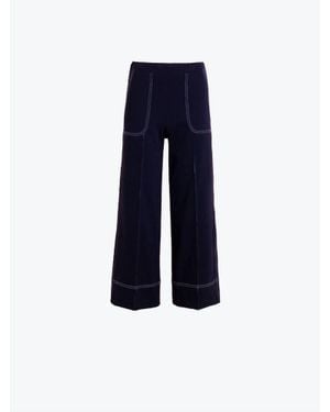 Vilagallo Beti Pull On Trouser - Blue