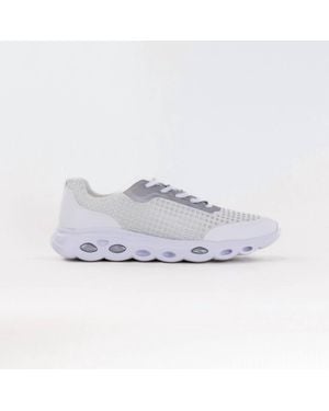 Ara Montclair Memory Foam Lace Up Sneaker - White