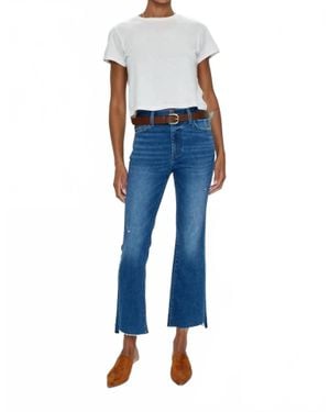 Pistola Lennon High Rise Crop Bootcut Jeans - Blue