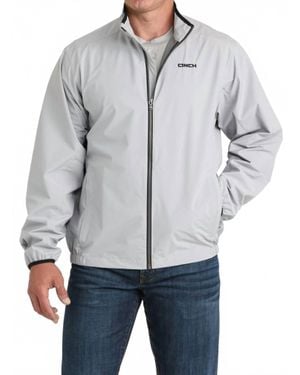 Cinch Light Golf Active Zip Jacket - Gray
