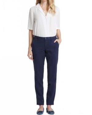 NYDJ Sheri Slim Trouser Pants - Blue