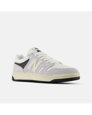 New Balance 480 Bb480Peg Sneakers Leather Lifestyle Shoes Shop162 - White