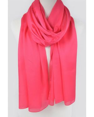 TRUEDAMES Satin Scarf - Pink