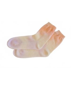 Crush Tie Dye Long Socks - Black