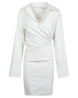 IRO Lazul Wrap-Style Dress - White