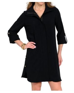 Elior Milo Mini Dress - Black