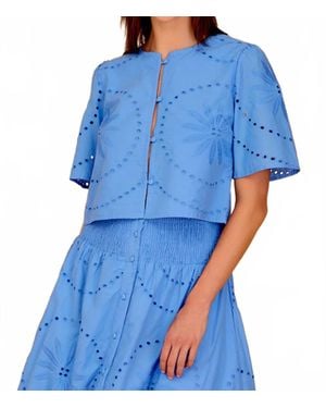 Olivia by Livro Heidi Top - Blue