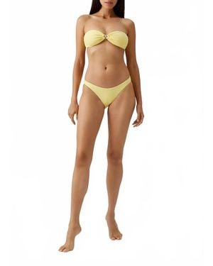Melissa Odabash Istanbul Hipster Bikini Bottom - Yellow
