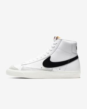 Nike Blazer Mid '77 Cz1055-100 Sneaker Leather Shoes Gbnc86 - White