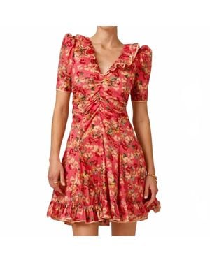 byTiMo Cotton Party Mini Dress - Red