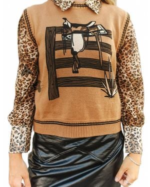 2FlyCo Laredo Sweater Vest - Black