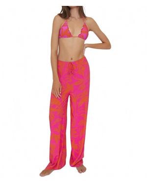 PQ Swim James Tie Pant - Red