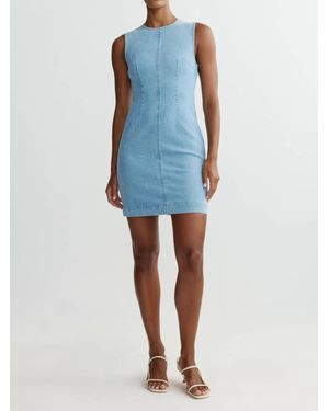 DL1961 Esme Instasculpt Mini Dress - Blue