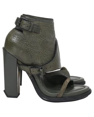 Alexander Wang Buckle Detail Sandals - Black