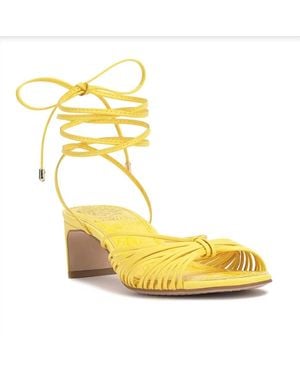 Vince Camuto Lory Heeled Sandal - Yellow
