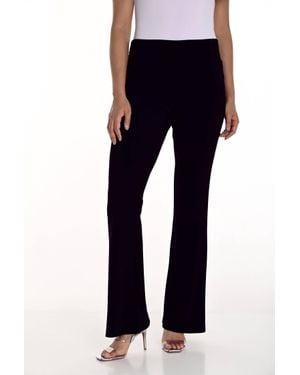 FRANK LYMAN Flare Pants With Elastic Waistband - Blue