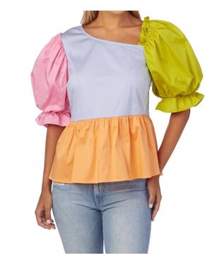 CROSBY BY MOLLIE BURCH Rooney Top - Gray