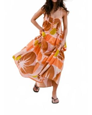Kinga Csilla Dakotas Neroli Dress - Orange