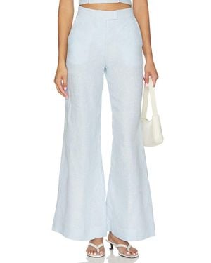 Hevron Capri Pant - Blue