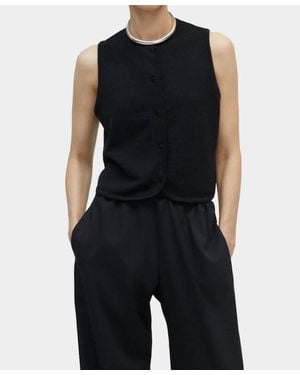 Cordera Merino Wool Waistcoat - Black