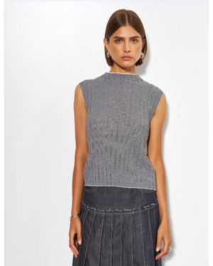 Line Reagan Sweater Tank - Gray