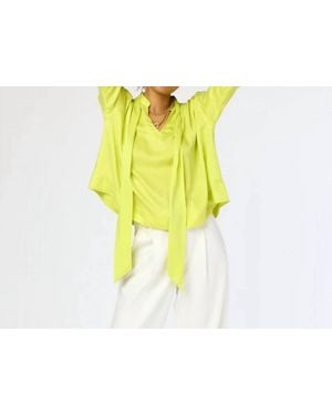 Kerri Rosenthal Libbie Blouse - Yellow