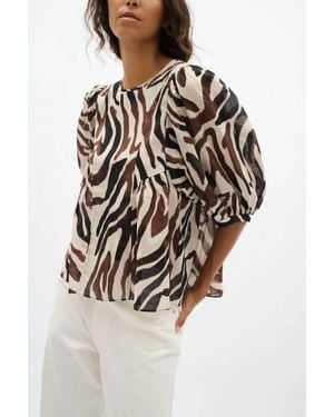 Inwear Rosaliew Crew Neck Blouse - Multicolor