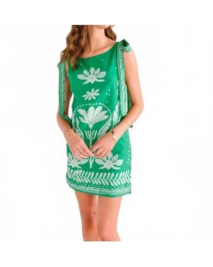 Saylor Cedar Mini Dress - Green