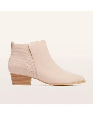 Frankie Charleston Leather Boot - Natural