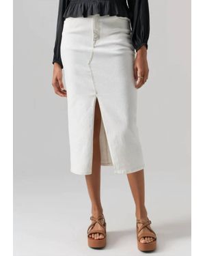 Sanctuary Denim Midi Skirt - Black
