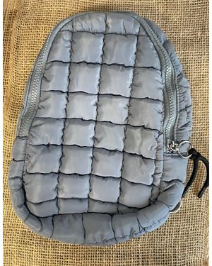 Wall to Wall Puffer Sling Bags - Blue