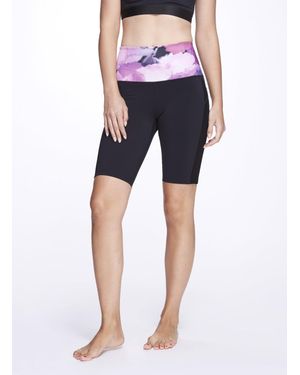 Marchesa Athleisure Ashlyn Short Printed - Blue